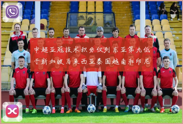 中超亚冠技术积分仅列东亚第九低于新加坡马来西亚泰国越南和印尼